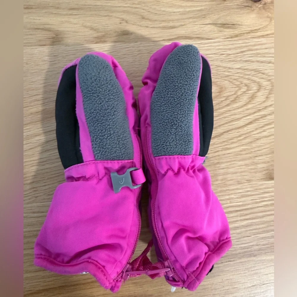 Head Pink Kids Mittens